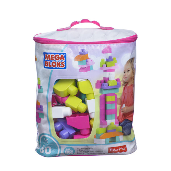 MEGABLOKS ROSADO 80 PIEZAS