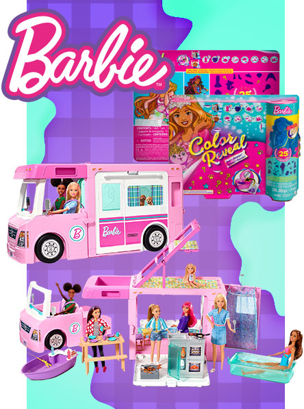 vehículo camper barbie