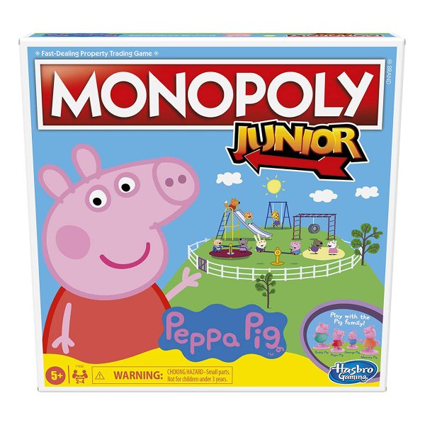 JUEGO MONOPOLIOJUNIOR PEPPA PIG