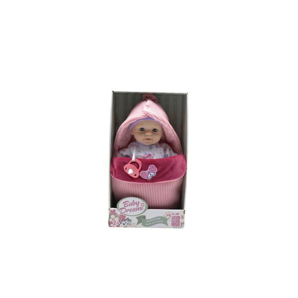 MUÑECA BEBE 13" CON MANTA