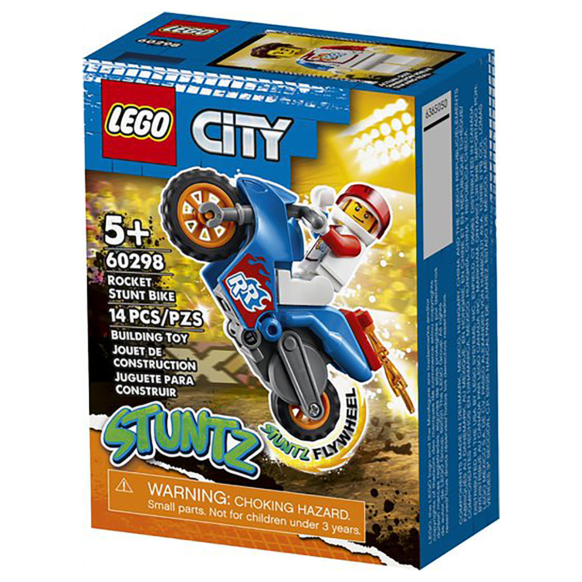 LEGO CITY MOTO ACROBATICA - COHETE