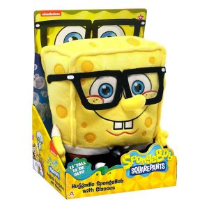 Peluche Sponge Bob Abrazable Bob Esponja con Gafas