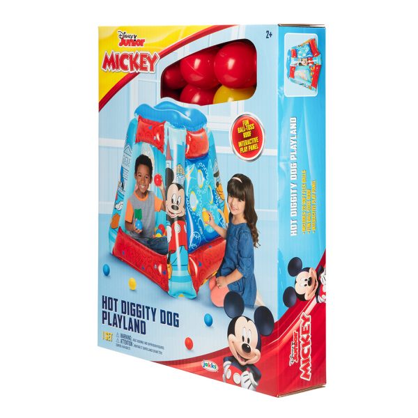 JUEGO PLAYLAND CON 20 PELOTAS MICKEY MOU