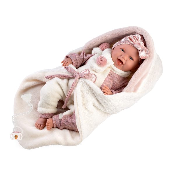 MUÑECA MIMI SONRISAS TOQUILLA 42 CM