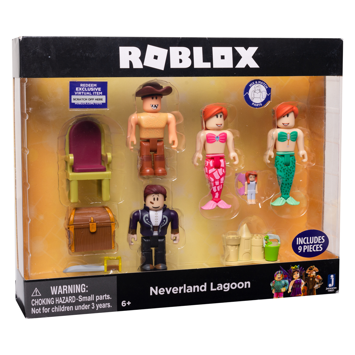 Set 4 Uds Figuras Roblox Celebridad Mi Jugueteria