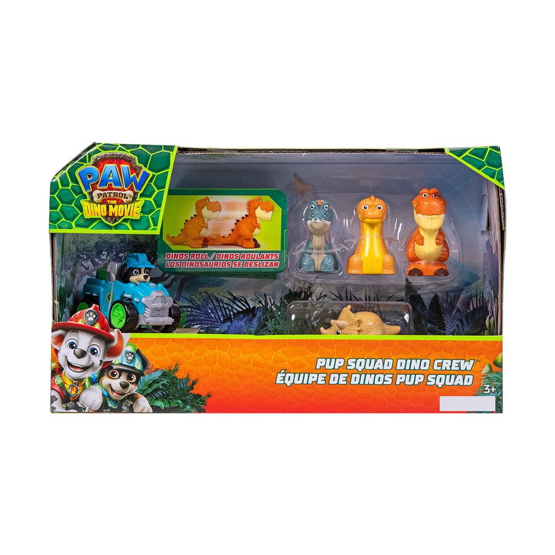 PACK FIGURAS PAW PATROL DINO REX CREW