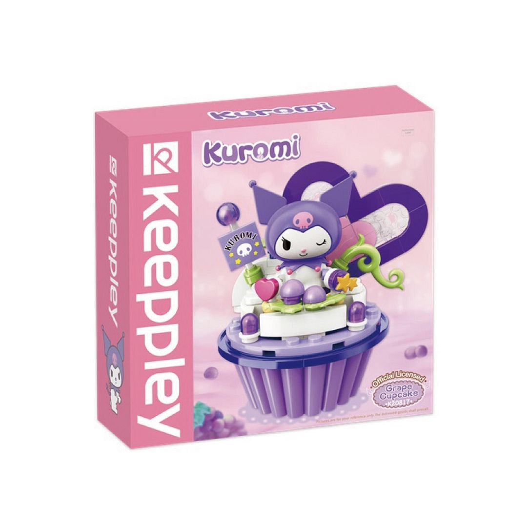 BLOQUES P/CONSTRUIR CUPCAKE-KUROMI