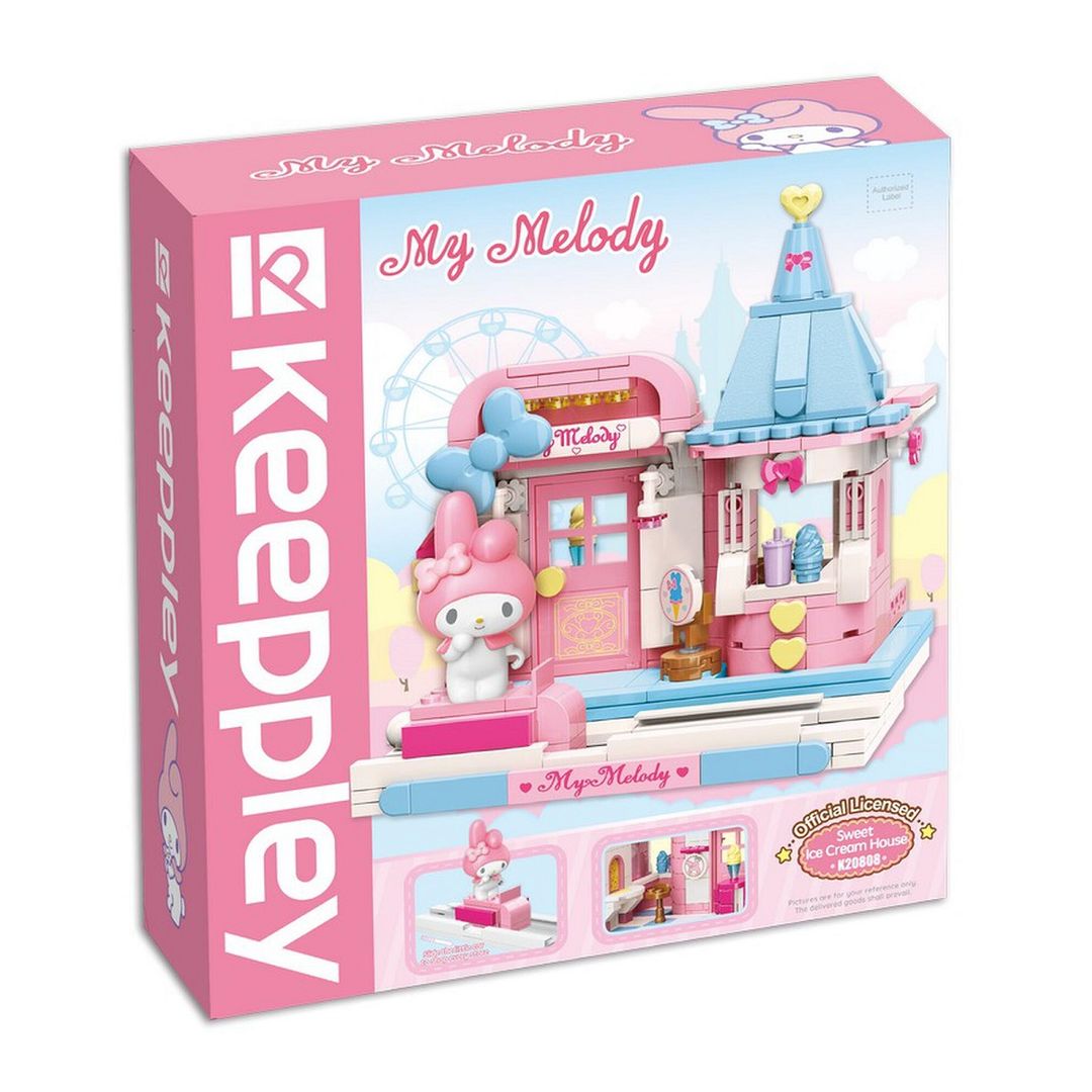 BLOQUES P/CONSTRUIR SANRIO CASA DE HELAD