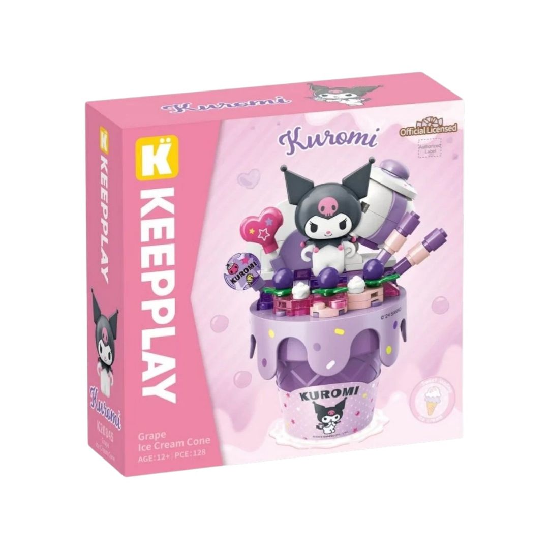 SET P/CONSTRUIR CONO DE HELADO KUROMI