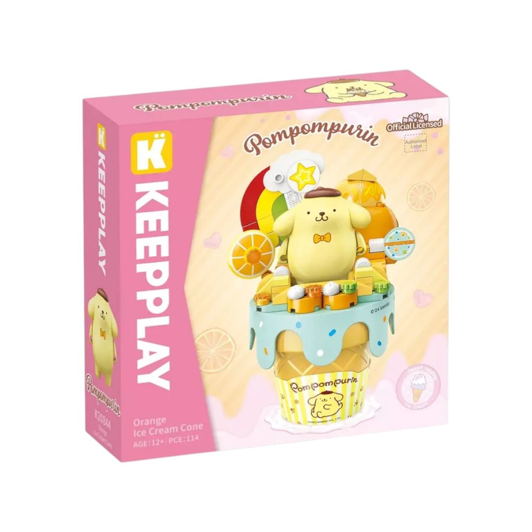 SET P/CONSTRUIR SANRIO POMPOMPURIM CRISP
