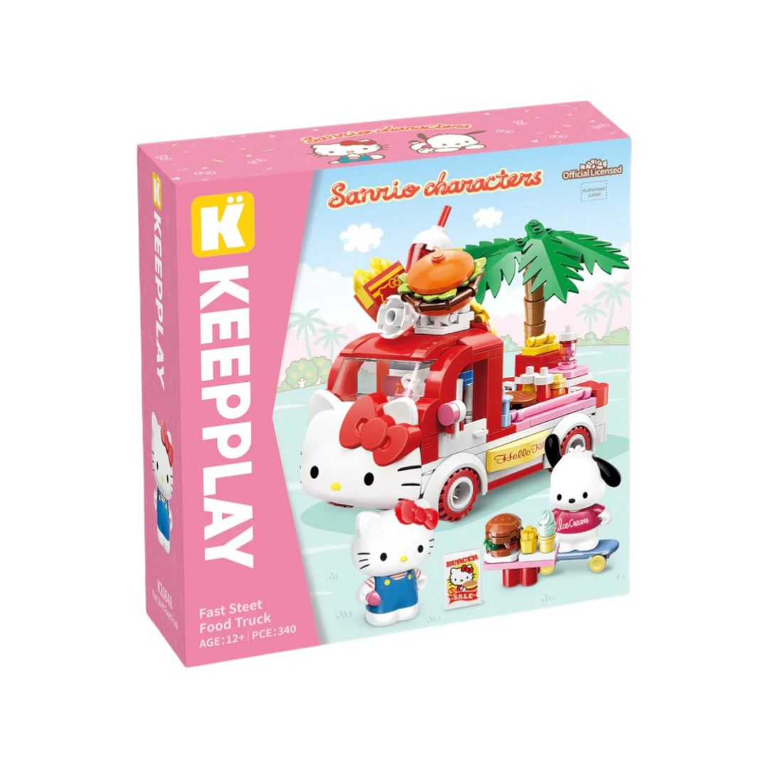 SET P/CONSTRUIR SANRIO CARRO DE HABURGUE