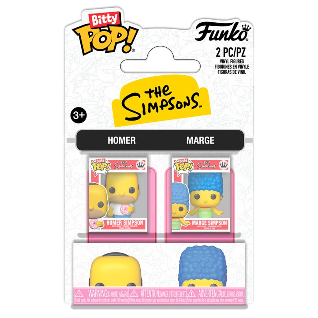 FIGURAS BITTY POP X2 SIMPSONS- H & M