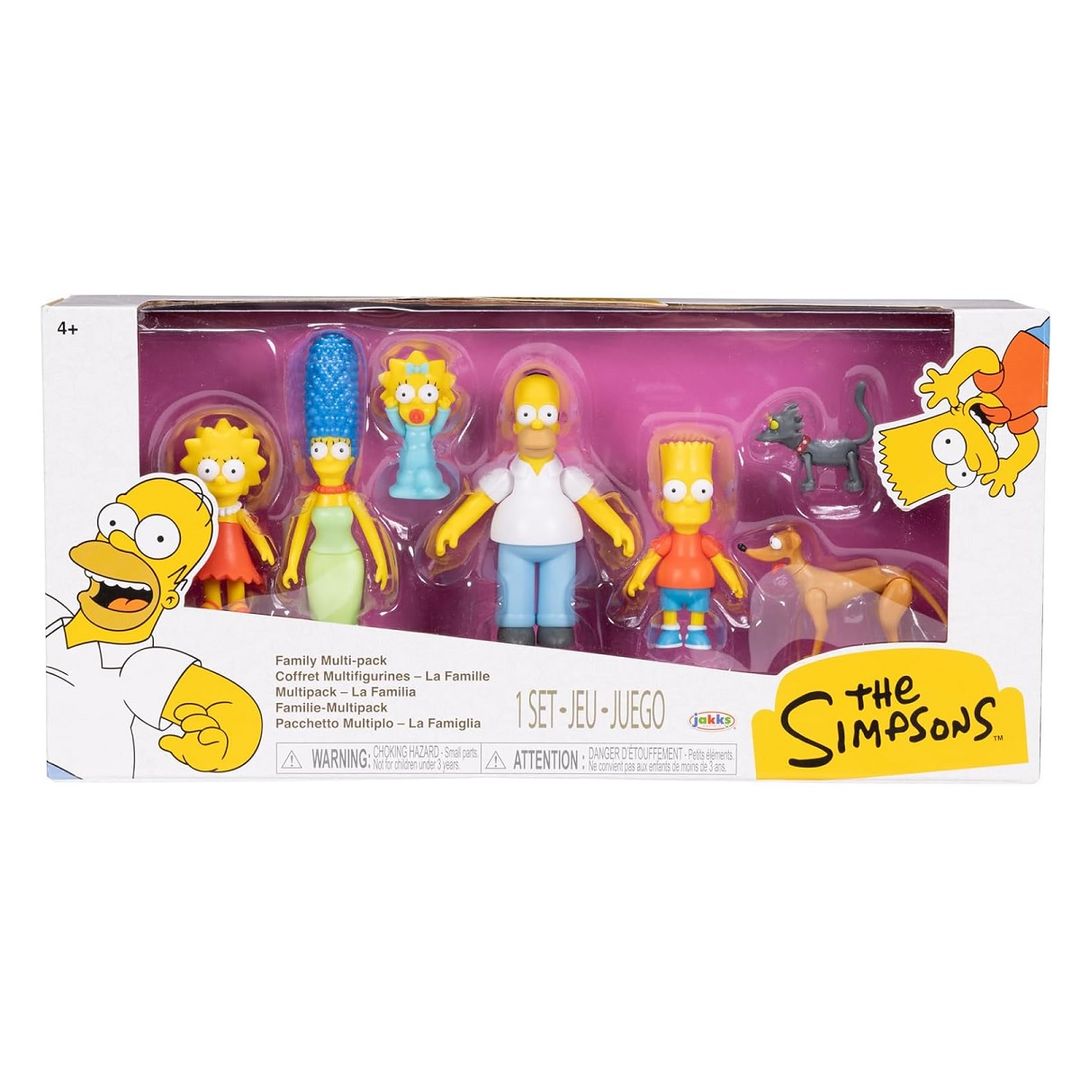 Set 7 Figura The Simpsons 6cm