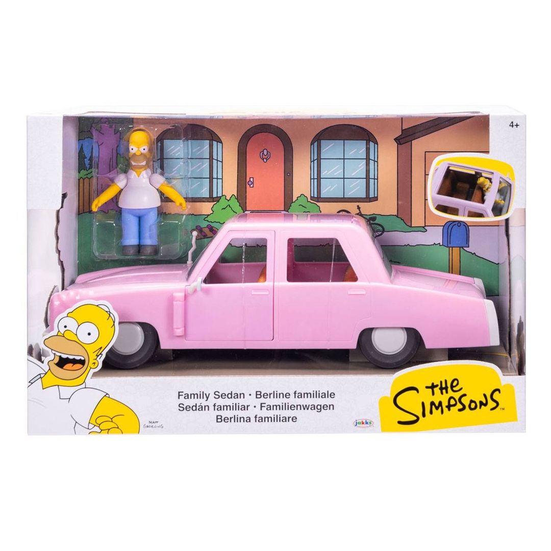 Set Figura Los Simpson con Vehículo