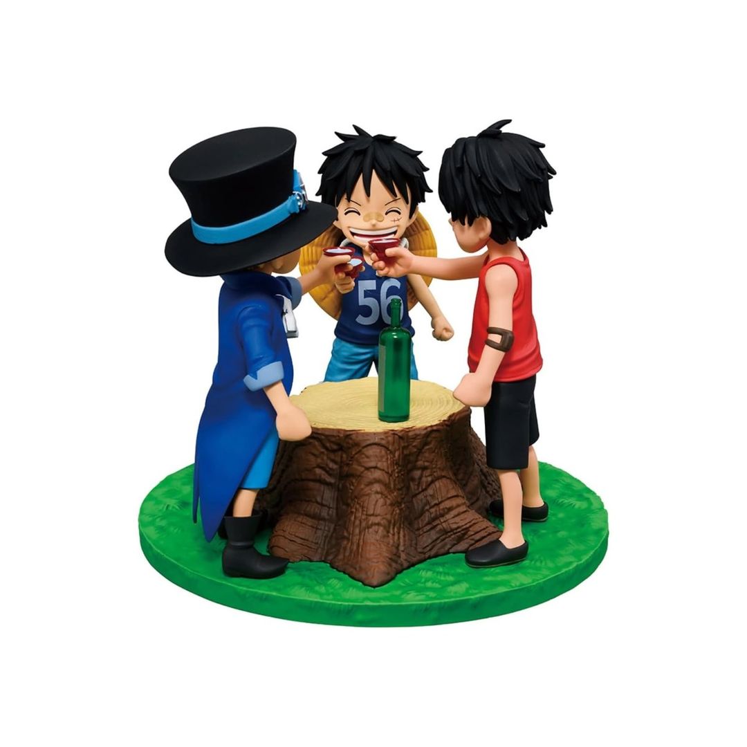 Figura Ace and Sabo & Luffy One Piece Dramatic Memories